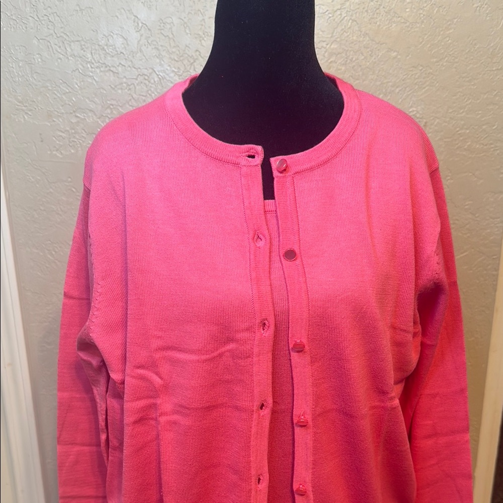 Pink Women's Sweater Set